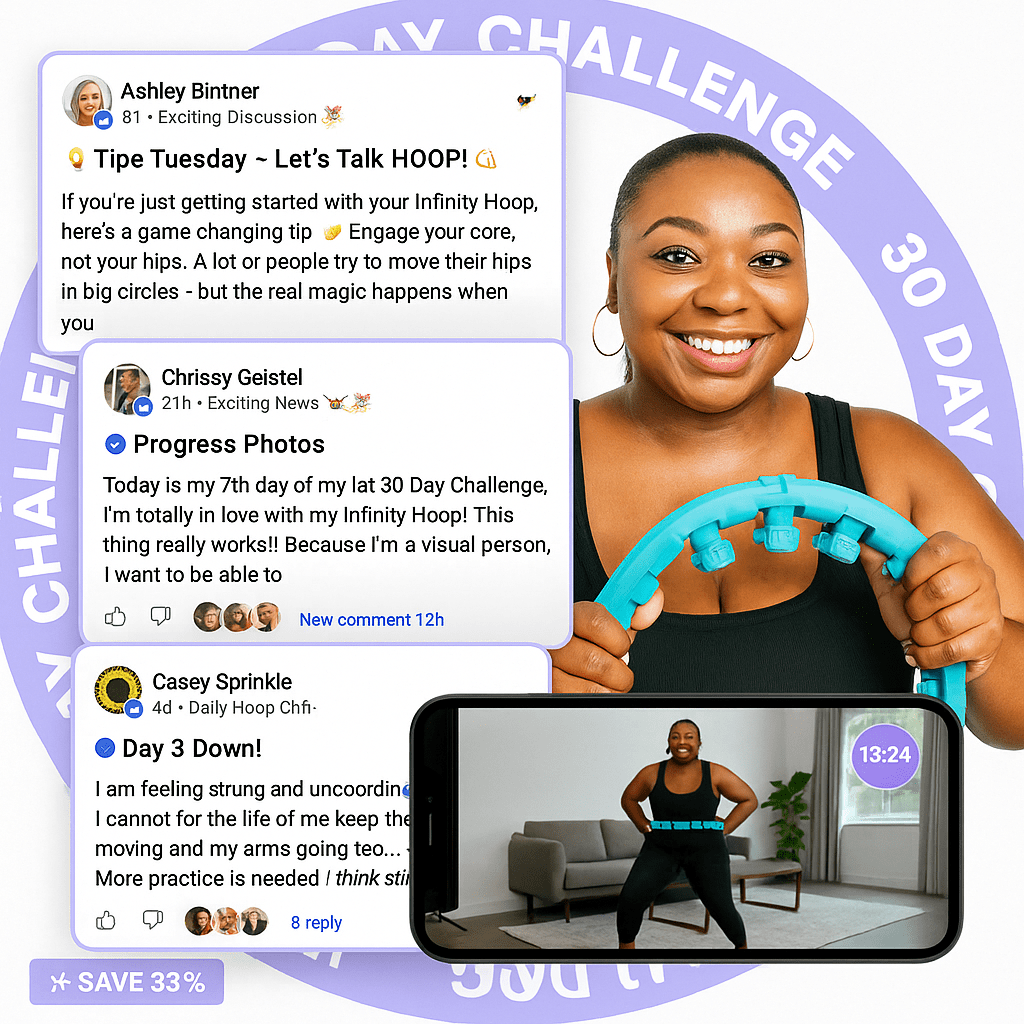 Infinity Hoop™ Community & Workouts